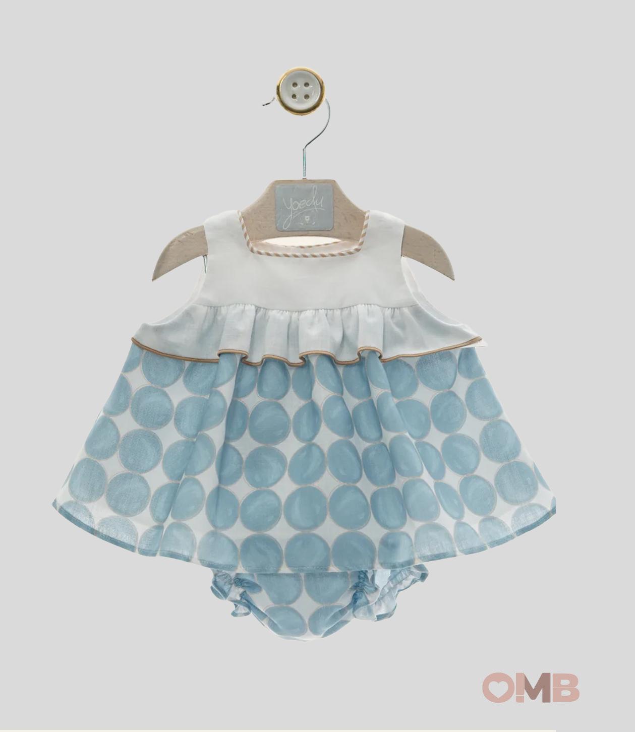 Abito Yoedu neonata 0047TURCHESE fantasia 0047 TURCHESE YOEDU 