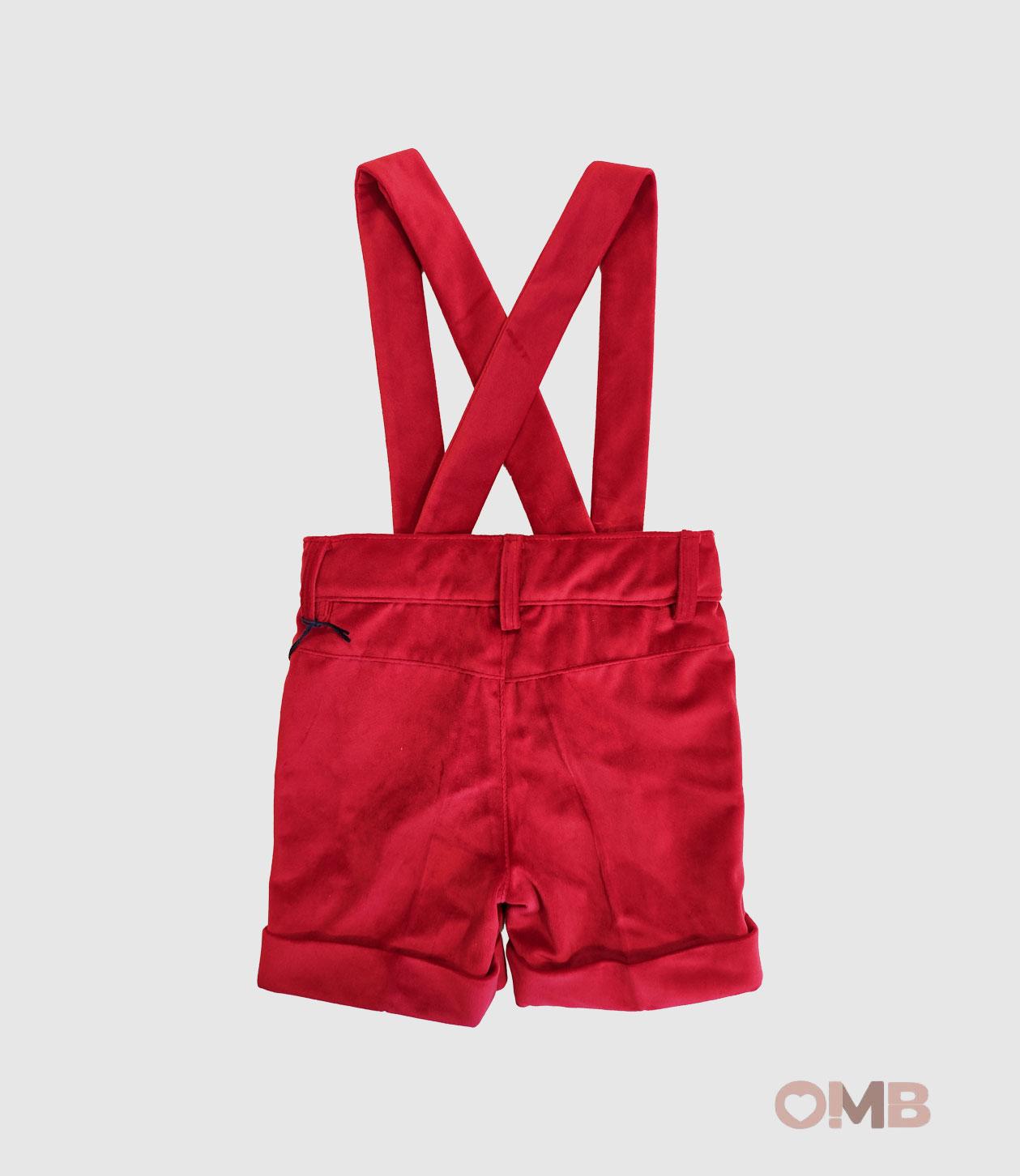 Bermuda AMBARABA' neonato FM36075 Rosso FM36075 ROSSO AMBARABA' 