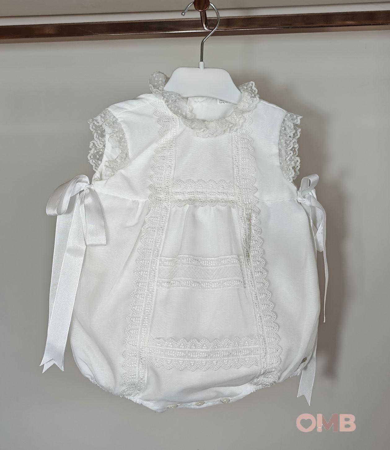Abito neonata NISERET 5697 Panna 5697 PANNA NISERET 