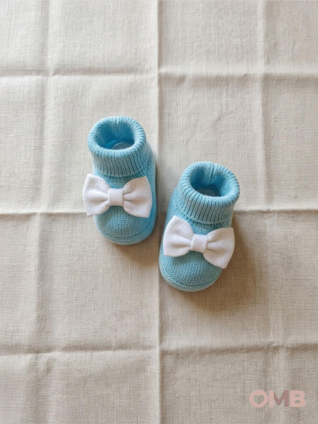 Babbucce neonata BABY LORD 768 Verde 768 TIFFANY BABY LORD 