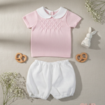 Completo BABY LORD neonata 585 Rosa 585 ROSA-BIANCO BABY LORD 