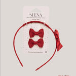 Cerchietto neonata SIENA 7439 Rosso 7439 ROSSO SIENA 