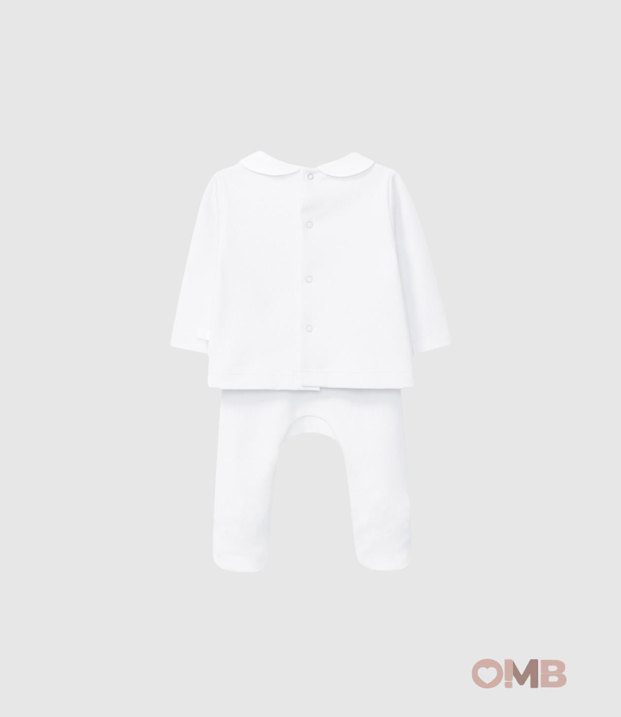 Tutina LARANJINHA neonato 25M06 Bianca 25M06 BIANCO LARANJINHA 