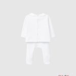 Tutina LARANJINHA neonato 25M06 Bianca 25M06 BIANCO LARANJINHA 