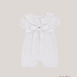 Pagliaccetto neonata COCCODE C63127 Bianco C63127 BIANCO COCCODE 