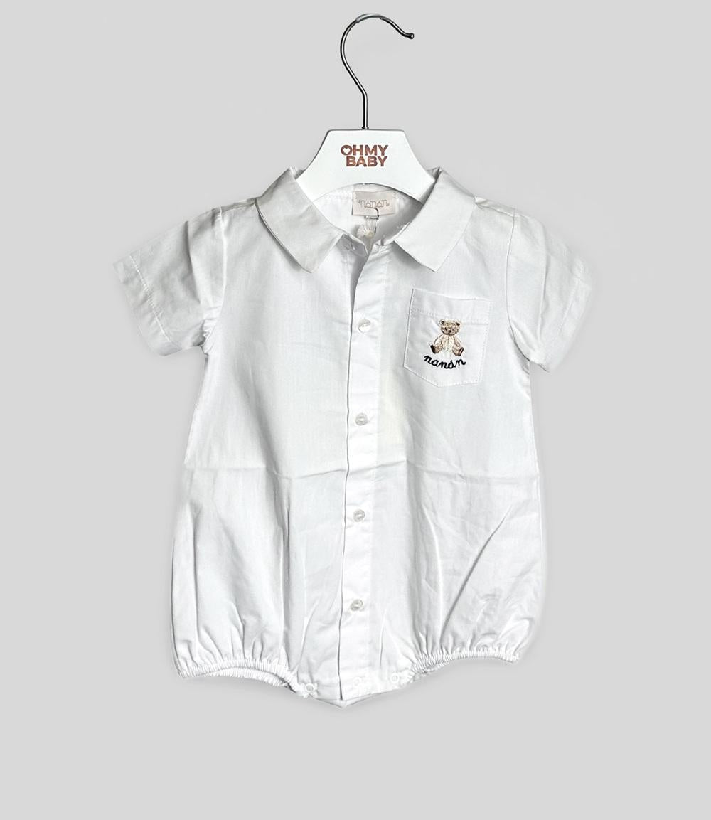 Pagliaccetto Nanàn neonata 185BIANCO 185 BIANCO NANAN 