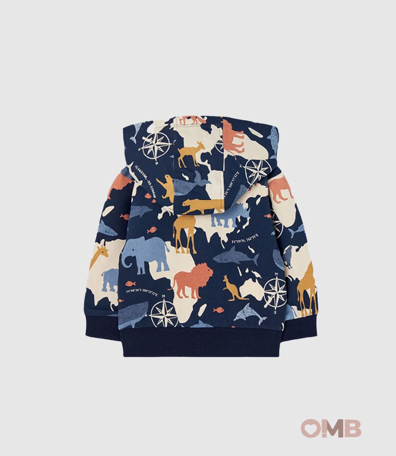 Felpa Boboli bambino 302151 Blu 302151 BLU BOBOLI 