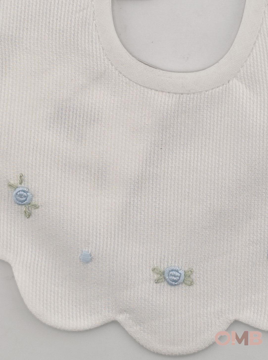 Bavetta neonata PEPECE' 305 Bianca 305 BIANCO/CIELO PEPECE' 