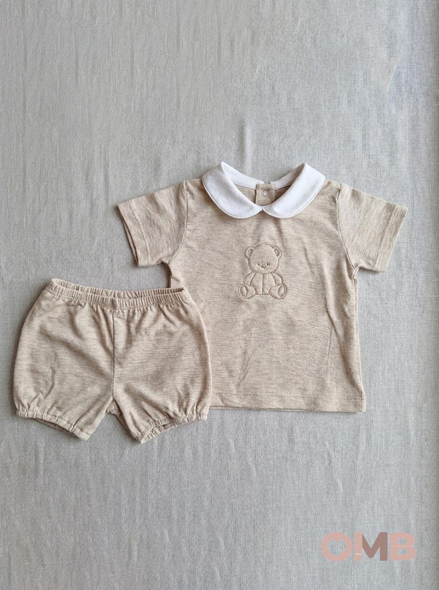 Completo neonato COCCODE C63153 Beige C63153 3ORSI COCCODE 
