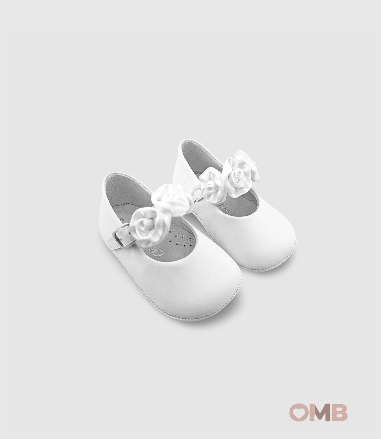 Scarpe culla PANYNO neonata A3407 Bianche A3407 PIEL NAPA BLANCO PANYNO 