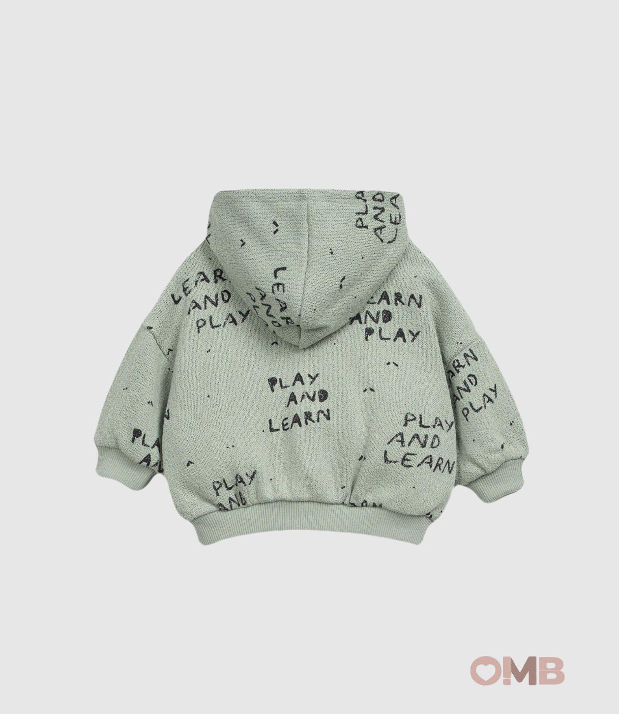 Felpa Play Up neonato 1AR11354 Verde 1AR11354 VERDE PLAY UP 