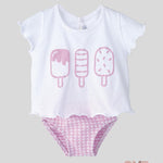 Completo Neonata Calamaro Baby 23063 rosa 23063 ROSA CALAMARO BABY 