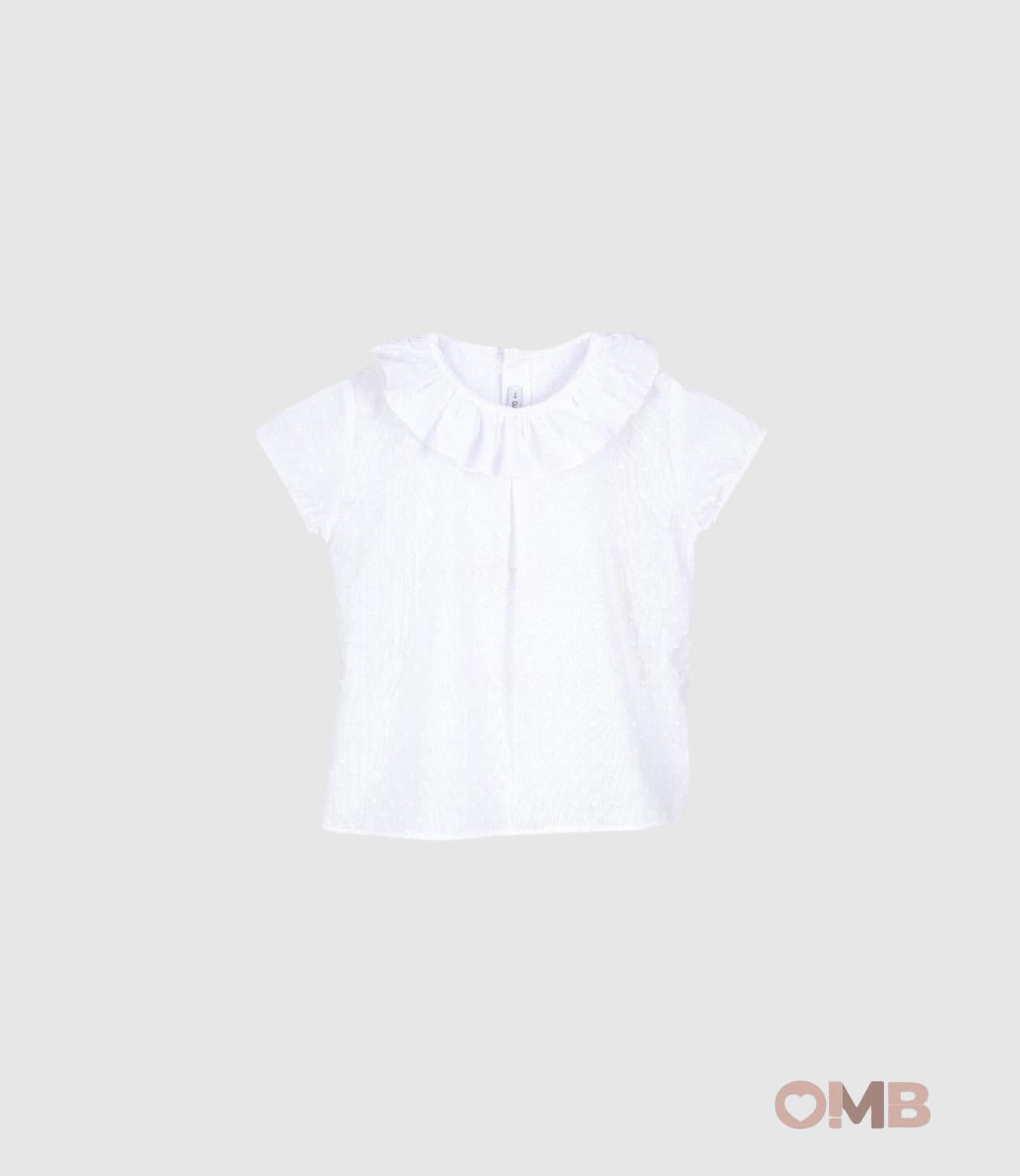 Camicia CALAMARO BABY bambina 15019 Bianca 15019 BIANCO CALAMARO BABY 
