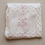 Coperta neonata PRIMODI BEBE 36151SU Bianca<BR/> 3615.1SU BIANCO/ROSA PRIMODI BEBE 