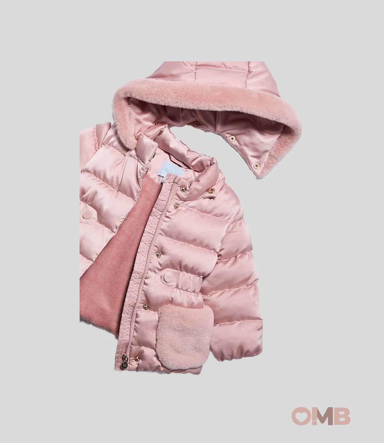 Giubbino Abel&Lula neonata 5821 Rosa <BR/> 5821 PETALO ABEL&LULA 