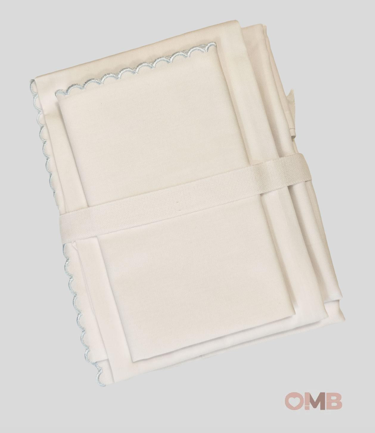 Lenzuola Neonato PEPECE' 1440 Bianco 1440 BCO-FIOCCO PEPECE' 