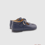 Scarpe Occhielli PANYNO bambina B2401 Blu B2401 PIEL NAPA NAVY PANYNO 