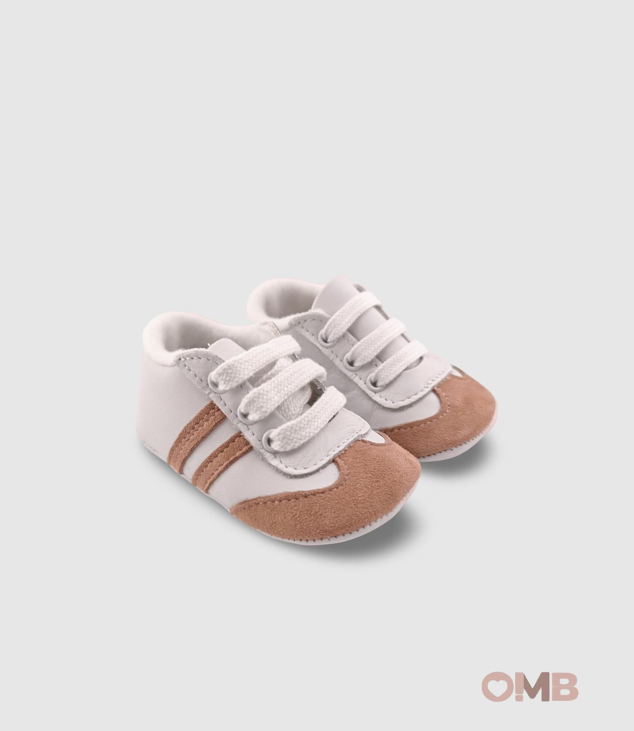 Sneakers CUQUITO neonato 7743 Bianco 7743 BIANCO/TORTORA CUQUITO 