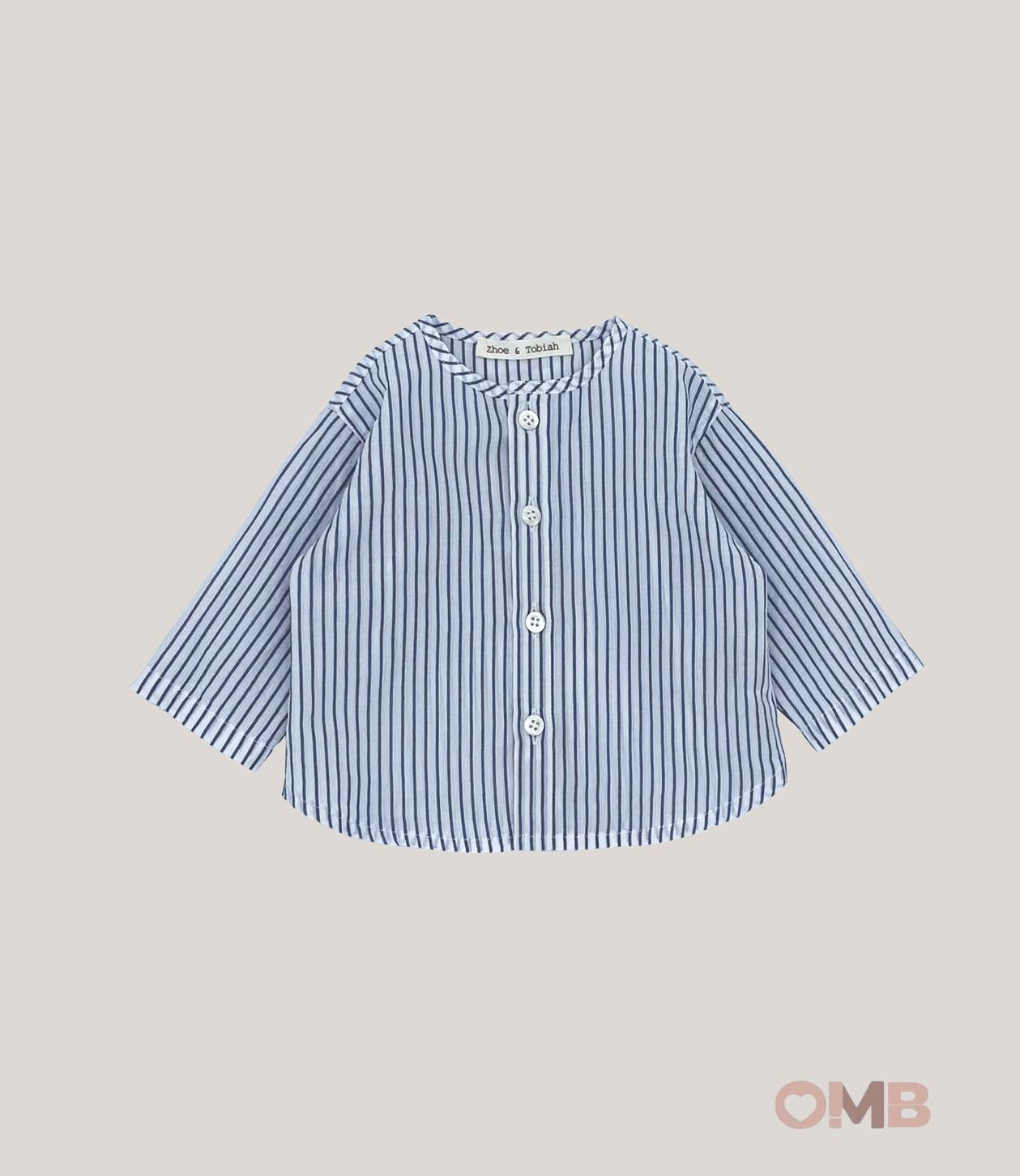 Camicia Neonato Zhoe & Tobiah NST2 blu NST2 RIGA ZHOE & TOBIAH 