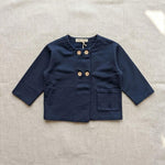 Cardigan neonata ZHOE & TOBIAH FFF13 Blu FFF13 BLU ZHOE & TOBIAH 