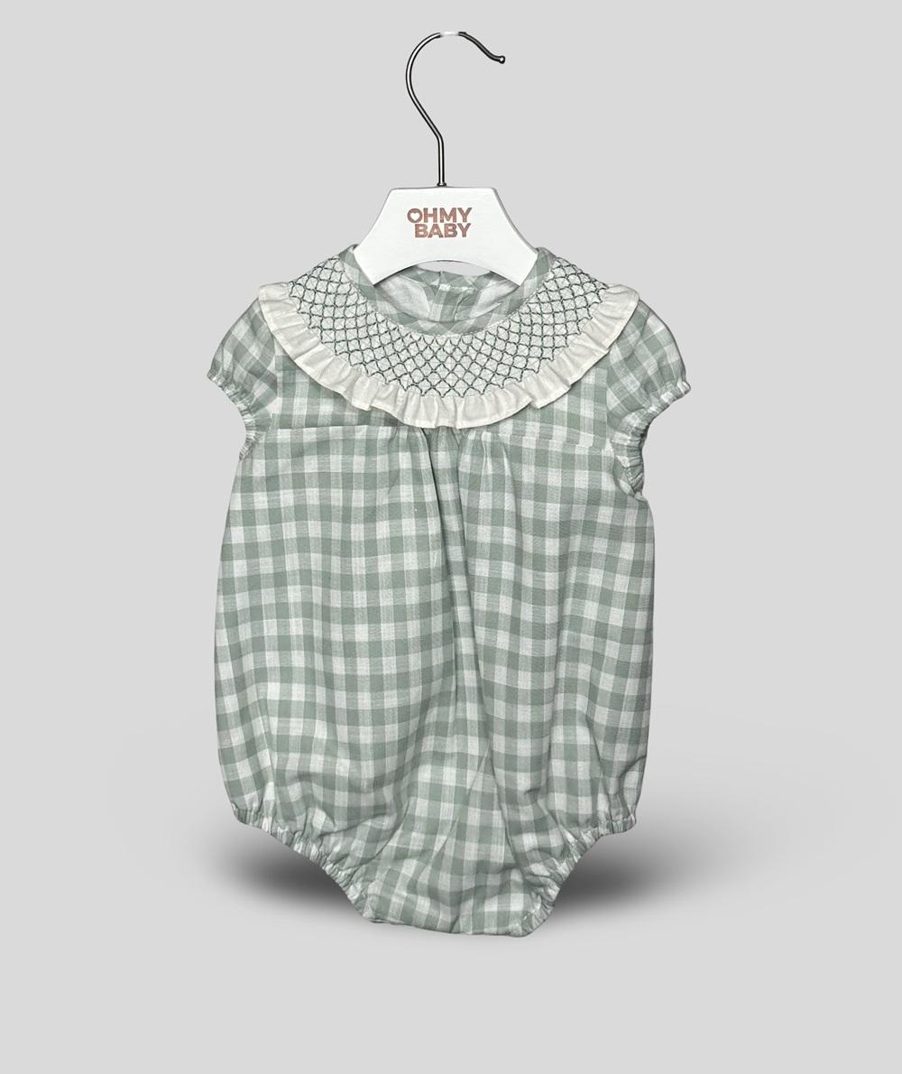 Pagliaccetto Yoedu neonata 0906 VERDE 0906 VERDE YOEDU 