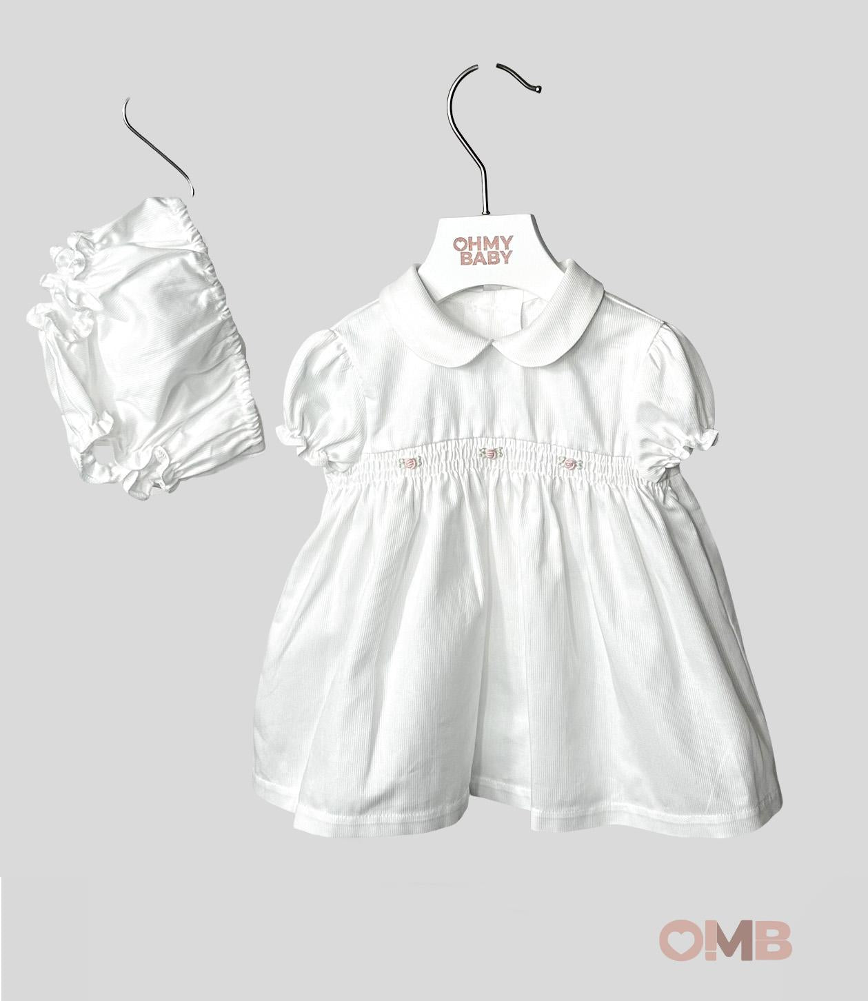 Abito Neonata PEPECE' 713 Bianco 713 BIANCO PEPECE' 