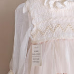 Abito NISERET neonata 5666 Salmone 5666 037 NISERET 