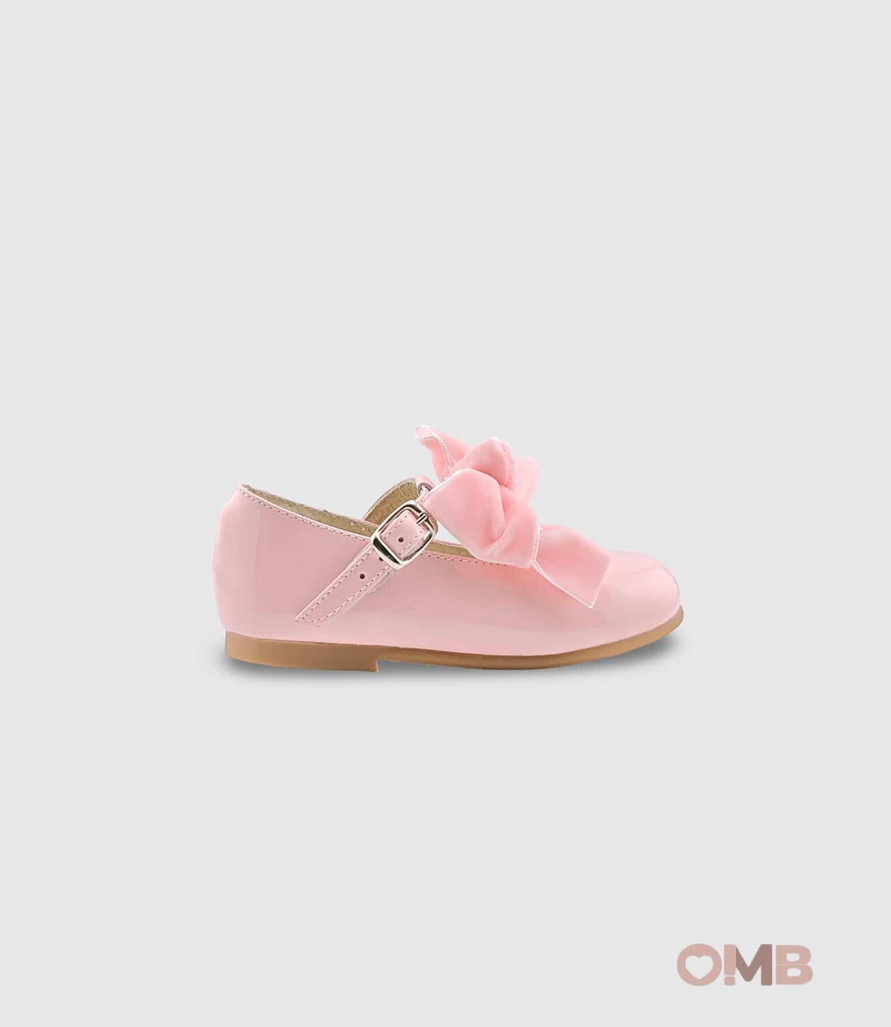 Occhielli PANYNO bambina rosa B2702 PIEL CHAROL PINK PANYNO 