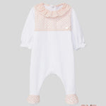 Tutina Neonata Laranjinha 37M06 bianca 37M06 BIANCO LARANJINHA 