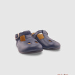 Scarpe Occhielli PANYNO bambina B2401 Blu B2401 PIEL NAPA NAVY PANYNO 