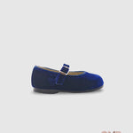 Bambolina PANYNO bambina B2601 Blu B2601 PIEL VELLUTO NAVY PANYNO 