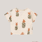 T-shirt neonato PLAY UP 1AS11056 Panna 1AS11056 ANANAS PLAY UP 
