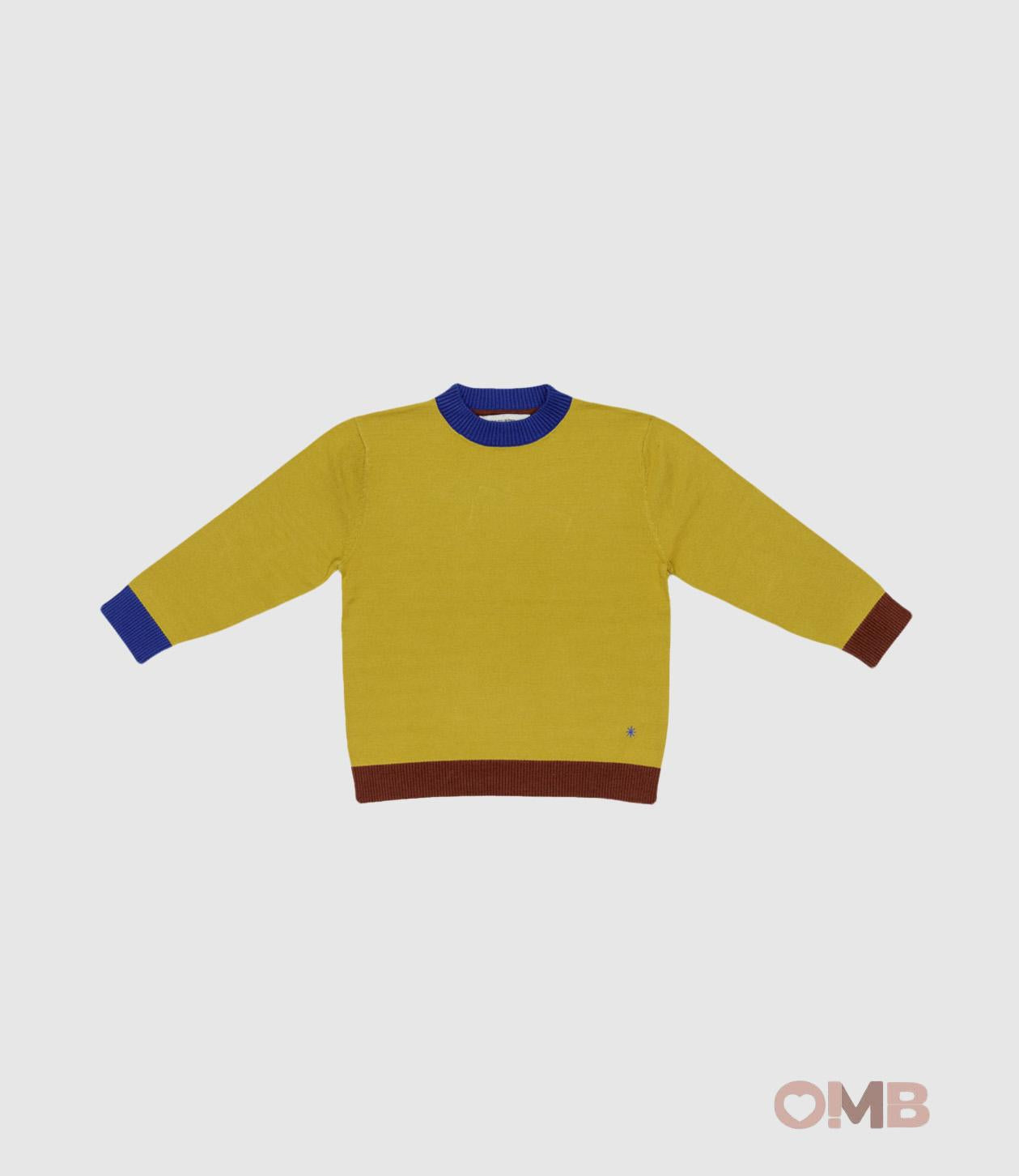 Maglione MANUEL RITZ bambino 3143 Olio<BR/> 3143 OLIO MANUEL RITZ 