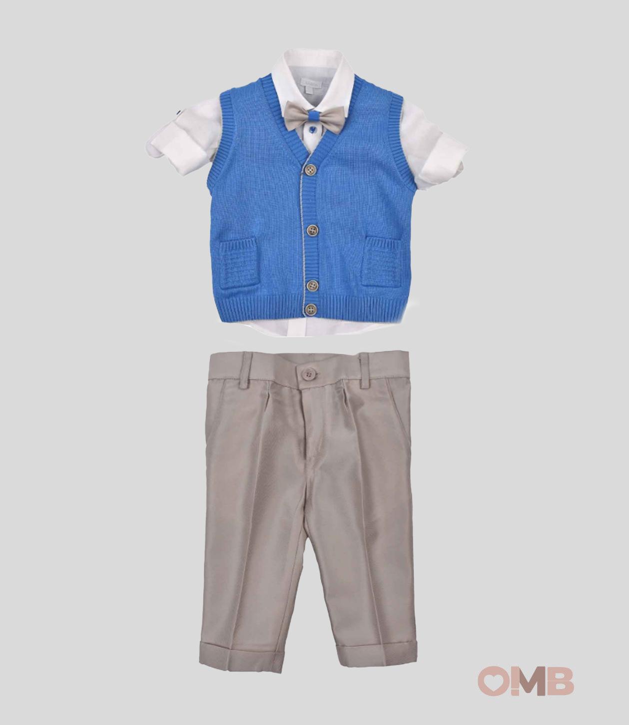 Completo Neonato BABY A. F3223 Azzurro F3222 AZZURRO BABY A. 