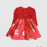 Abito BABY A. neonata R3164 Rosso R3164 ROSSO BABY A. 