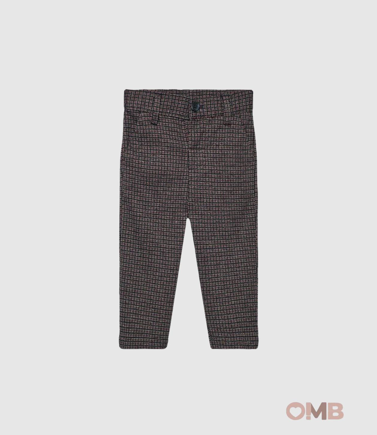 Pantalone BOBOLI bambino 712202 Blu<BR/> 712202 QUADRI BOBOLI 