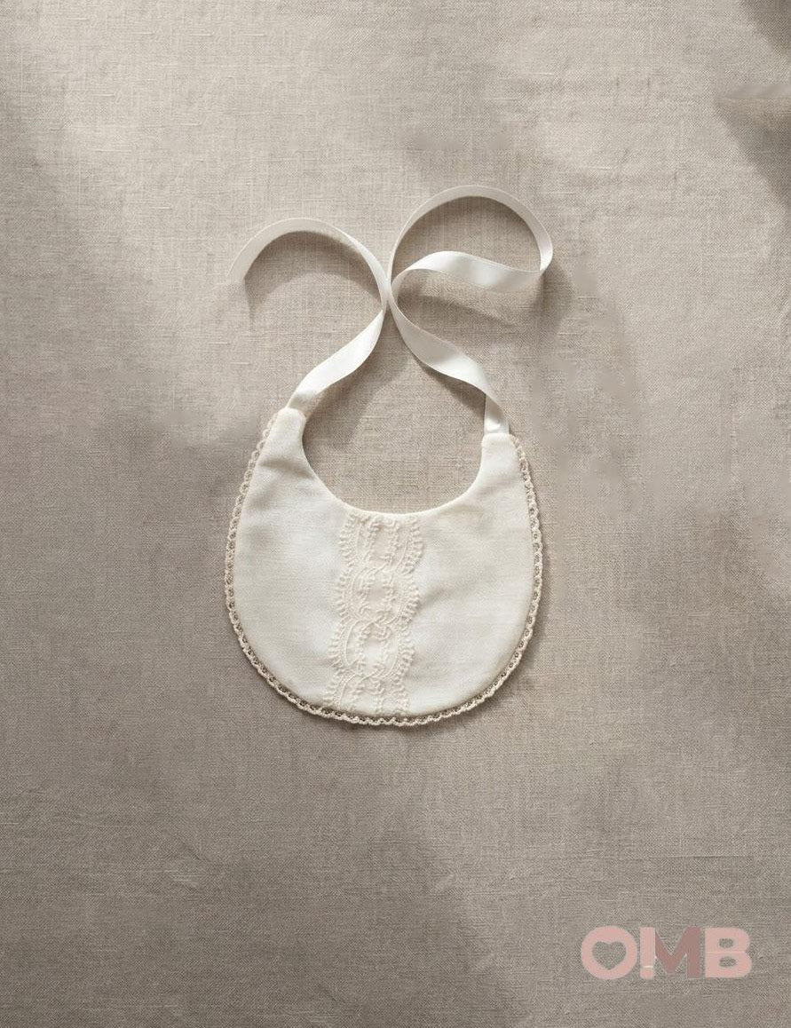Bavaglino neonato GRANLEI 134 Panna<BR/> 134 PANNA GRANLEI 