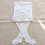 Collant neonata COCCODE C00865 Bianchi C00865 BIANCO COCCODE 