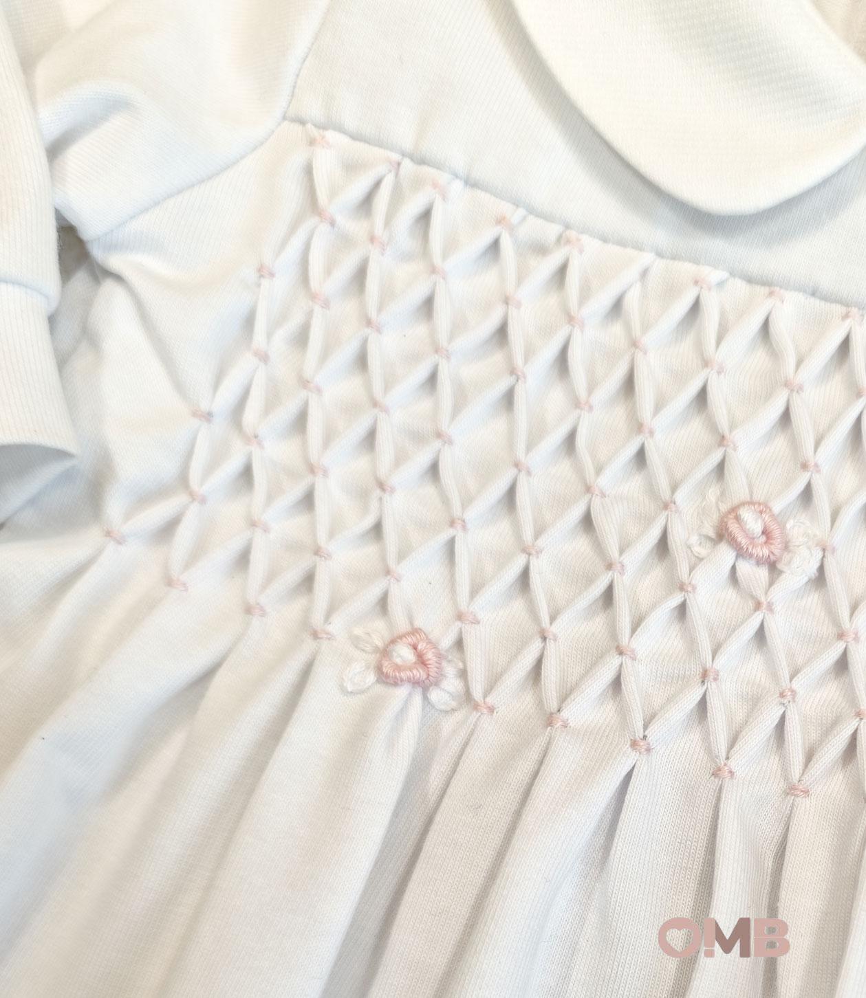 Tutina neonata PRIMODI BEBE 13615 Bianca 13615 BIANCO/ROSA PRIMODI BEBE 
