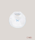 Bavaglino CALAMARO BABY neonato 74017 Cielo