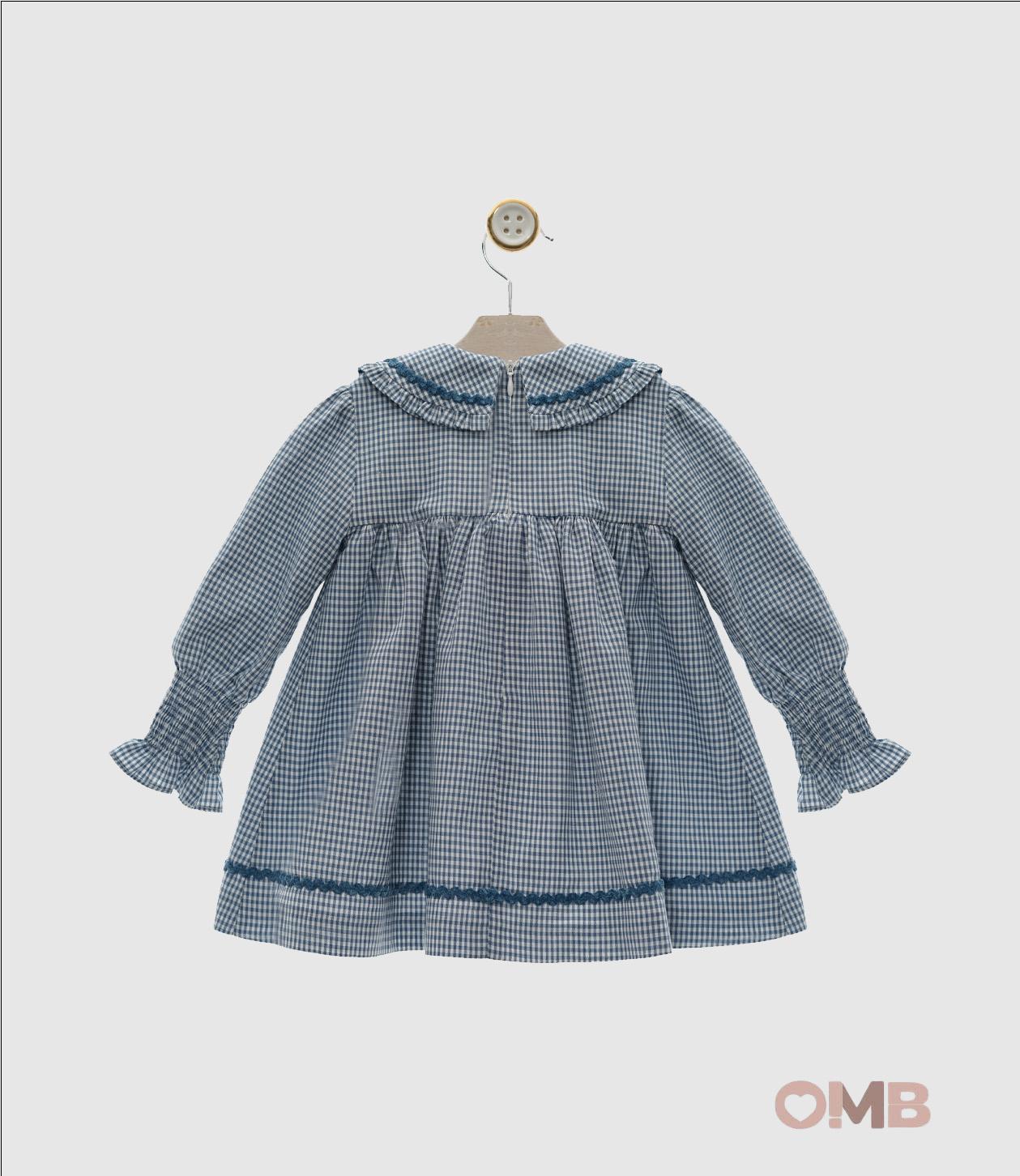 Abito Yoedu bambina 5155 Celeste<BR/> 5155 CELESTE YOEDU 