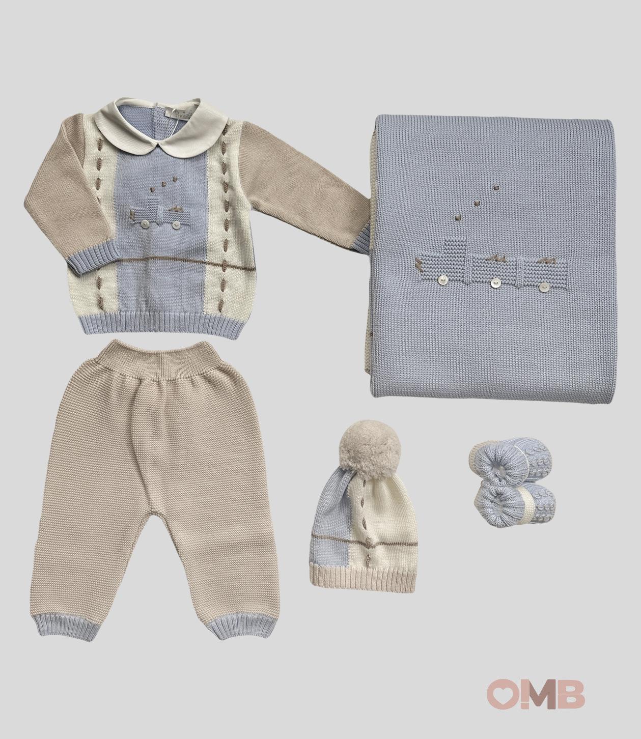 Completo Neonato Primodi Bebè 3504 cielo 3504.2 CIELO PRIMODI BEBE 