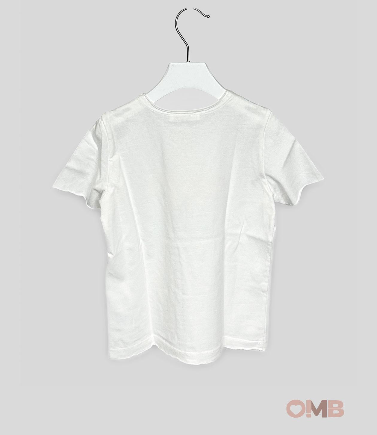 T-shirt bambino Zhoe & Tobia BSE13M bianca BSE13M BIANCO ZHOE & TOBIA 