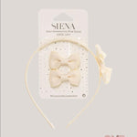 Cerchietto neonata SIENA 7439 Panna 7439 PANNA SIENA 