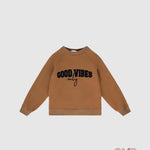 Felpa Lalalu bambino MFL10 Marrone MFL10 BEIGE LALALU 