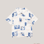 Camicia bambino PLAY UP 3AS11252 Panna 3AS11252 FOGLIE PLAY UP 