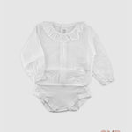 Body CALAMARO BABY neonata 19037 Bianco 19037 BIANCO CALAMARO BABY 