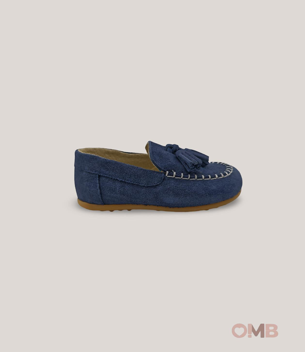 Mocassino bambino PANYNO B3623 Blu<BR/> B3623 BLU PANYNO 