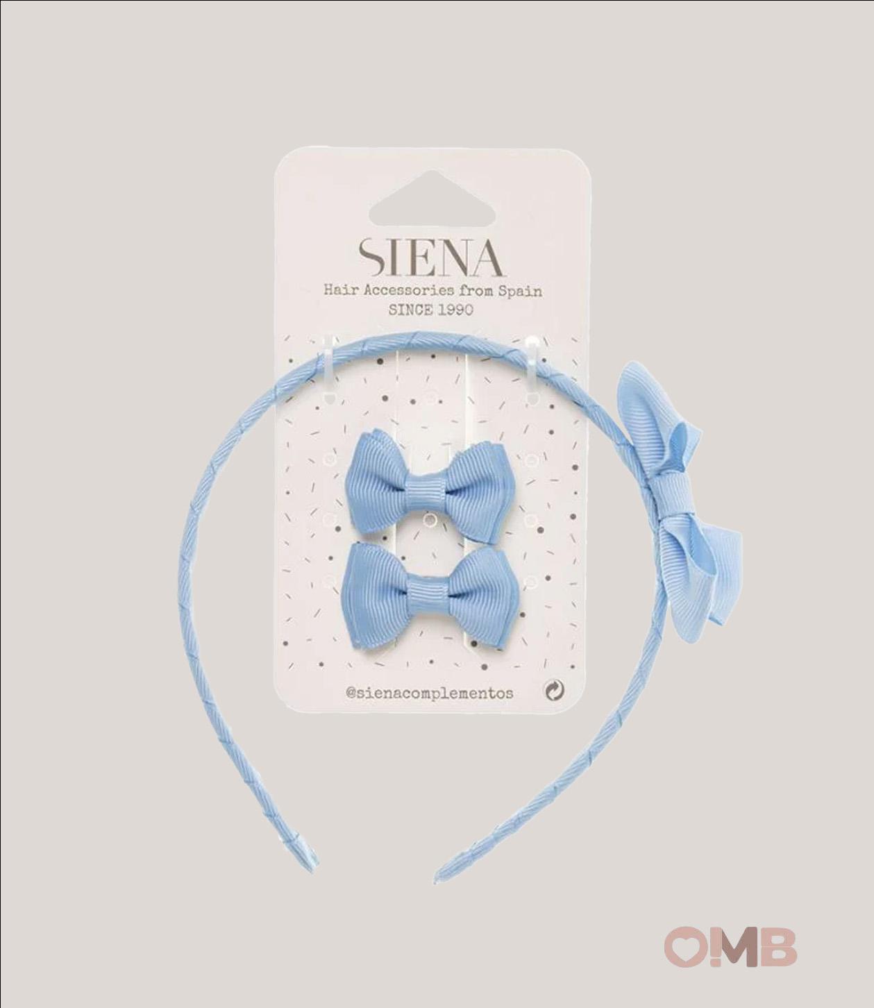 Cerchietto neonata SIENA 7439 Azzurro 7439 AZZURRO SIENA 