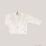 Cardigan neonato MAGLIFICIO VERONA 045508 Bianco 045508 BIANCO MAGLIFICIO VERONA 